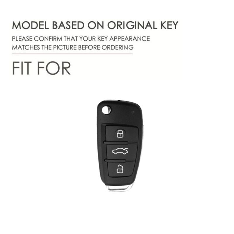 Chargez l&#39;image dans la visionneuse de la galerie, Isuzu Alloy + PU Leather Protection Car Key Fob Case Cover For D-MAX, MU-X, MUX
