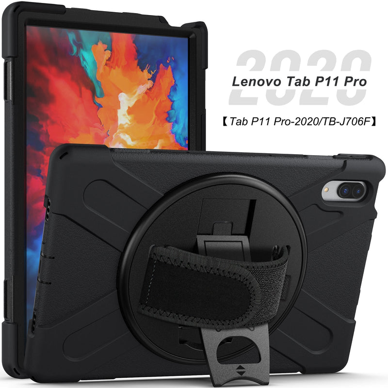 Chargez l&#39;image dans la visionneuse de la galerie, Lenovo Tablet 10.6&quot; Inch Tab M10 Plus 3rd Gen (TB-125 &amp; 128)  360 Rotation Heavy Duty Kid Friendly Handle Case - Polar Tech Australia
