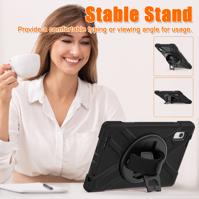 Chargez l&#39;image dans la visionneuse de la galerie, Lenovo Tab M9 2023 (4th Gen) (TB300XU, TB300FU) 360 Rotation Heavy Duty Kid Friendly Handle Case - Polar Tech Australia
