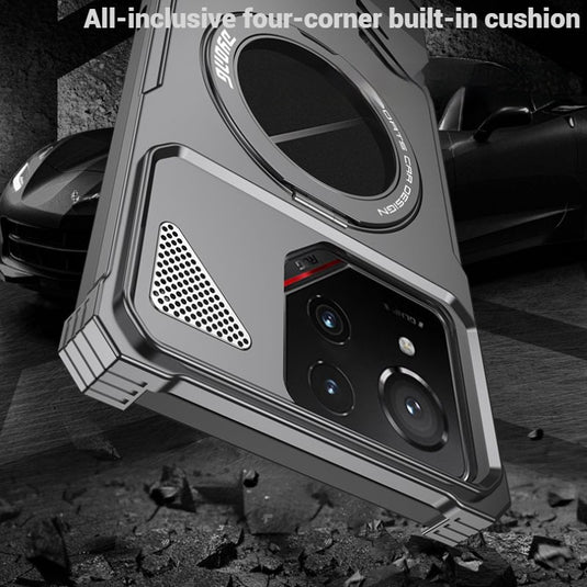 Asus ROG Phone 8 / 8 Pro - 360 Degree Frameless Metal Heat Dissipation Snap-on Case - Polar Tech Australia