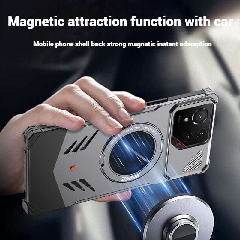 Cargue la imagen en el visor de la galería, Asus ROG Phone 8 / 8 Pro - 360 Degree Frameless Metal Heat Dissipation Snap-on Case - Polar Tech Australia
