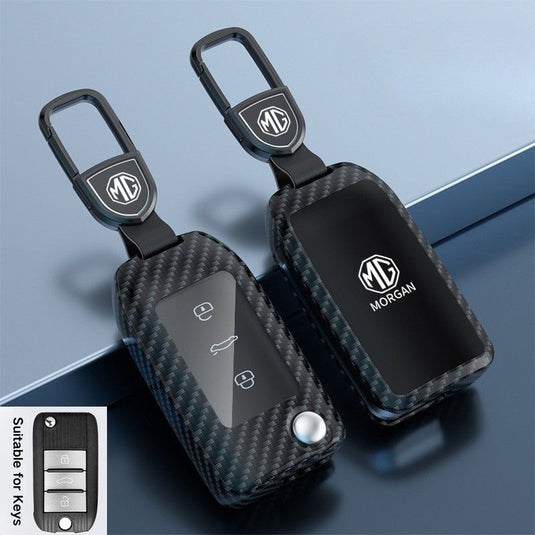 MG Zinc Alloy + TPU Smart Car Key Fob Case Cover For MG3, MG5, MG6, MG7, GT, GSF, ONE, ZS, EV EZS, HS, EHS,ONE - Polar Tech Australia