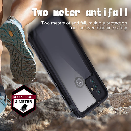 [A-Series] Motorola Moto G Play (2023) - Redpepper Full Covered Waterproof Heavy Duty Tough Armor Case - Polar Tech Australia