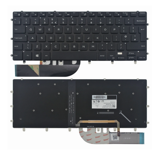 DELL Precision 5510 5520 5530 5540 M5520 0GDT9F Series - Laptop Keyboard With Back Light US Layout - Polar Tech Australia