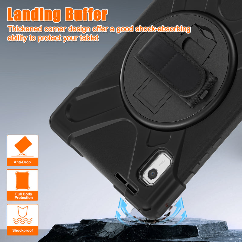 Chargez l&#39;image dans la visionneuse de la galerie, Lenovo Tab M9 9&quot; 2023 (TB310XU, TB310FU) 360 Rotation Heavy Duty Kid Friendly Handle Case - Polar Tech Australia
