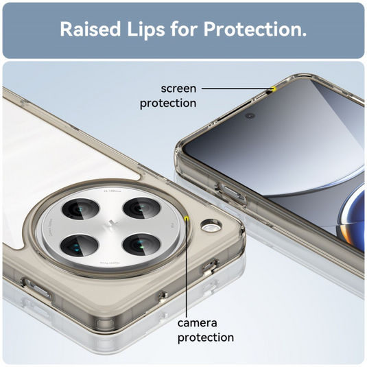 Oppo Find X8 Pro Hybrid Acrylic Tough Shockproof Essentials Series Case - Polar Tech Australia
