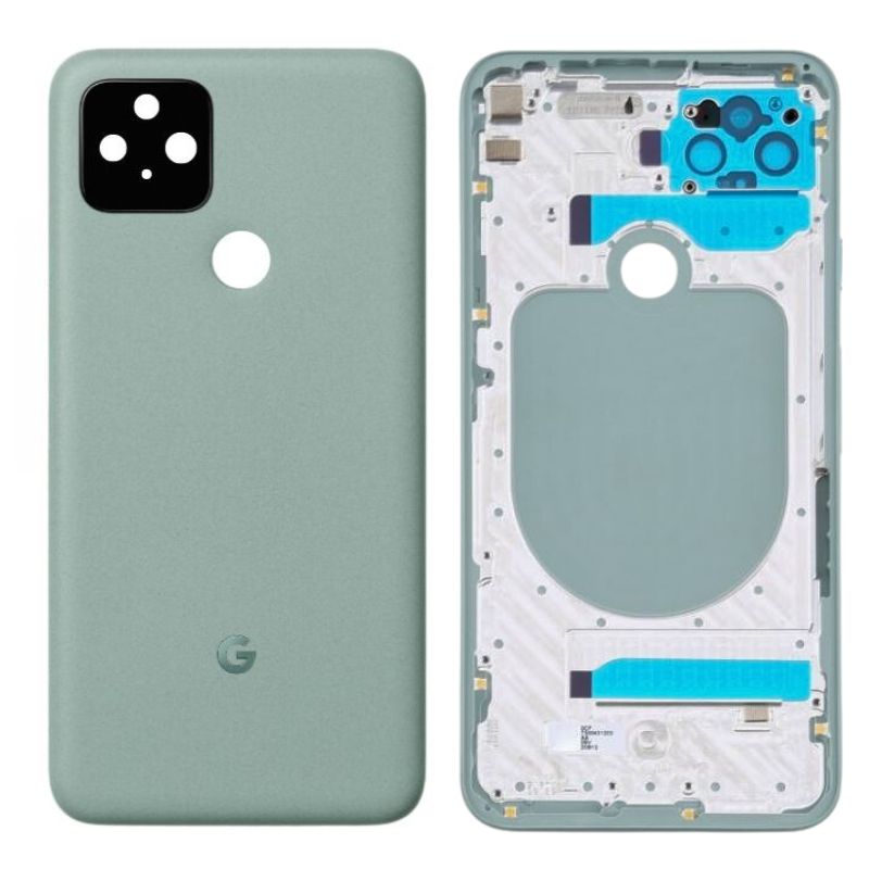 Cargue la imagen en el visor de la galería, Google Pixel 5 (GD1YQ) Back Rear Housing Frame Assembly - Polar Tech Australia
