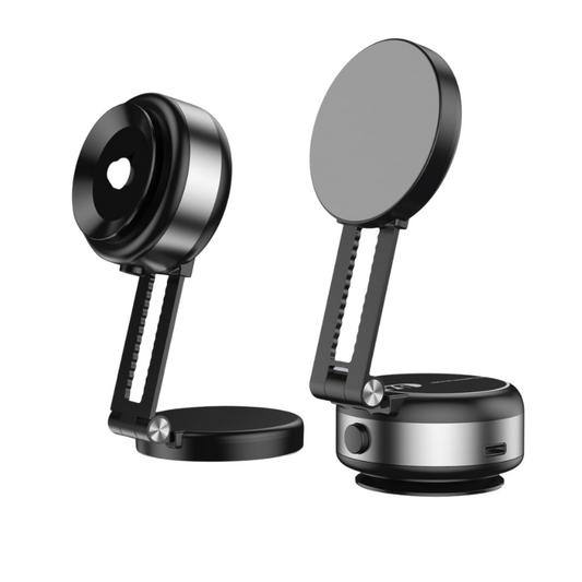 Boneruy X92 Flexible Double Suction Smartphone Stand Automatic Suction Vacuum Simply Place Car Electric Suction Phone Mount - Polar Tech Australia