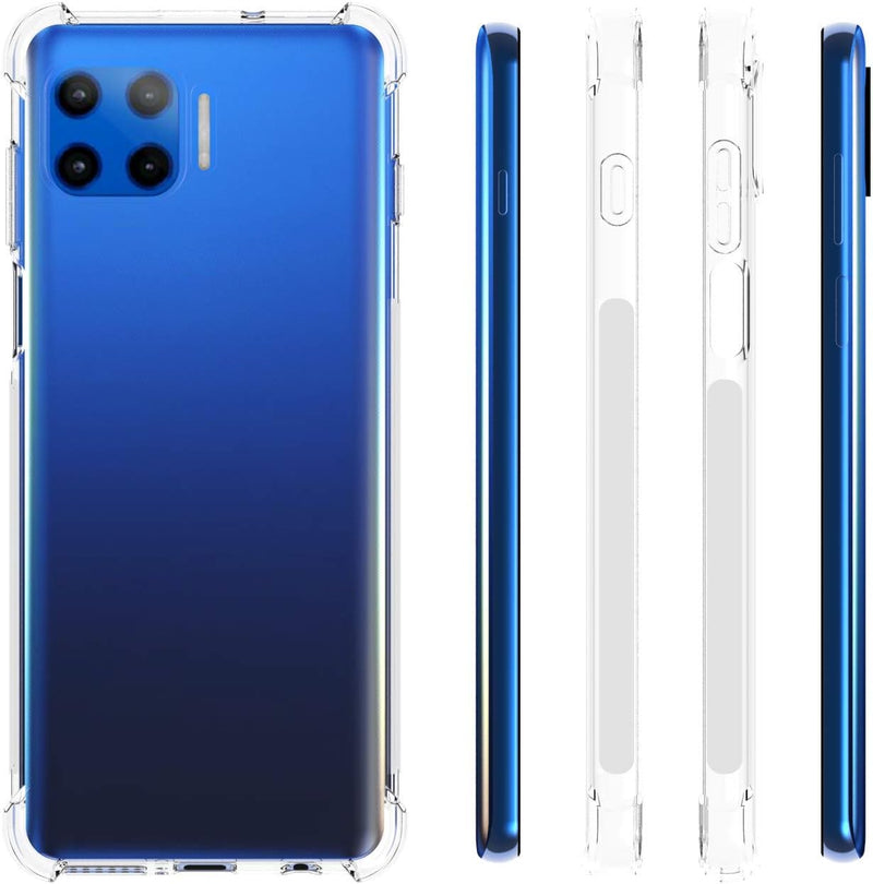 Chargez l&#39;image dans la visionneuse de la galerie, Motorola Moto G 5G Plus - AirPillow Cushion Transparent Soft Clear TPU Four Corners Protective Case - Polar Tech Australia
