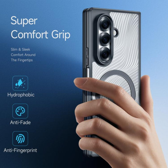 Samsung Galaxy Z Fold7 5G - DUX DUCIS Aimo Mag Series TPU + PC MagSafe Frosted Feel Phone Case