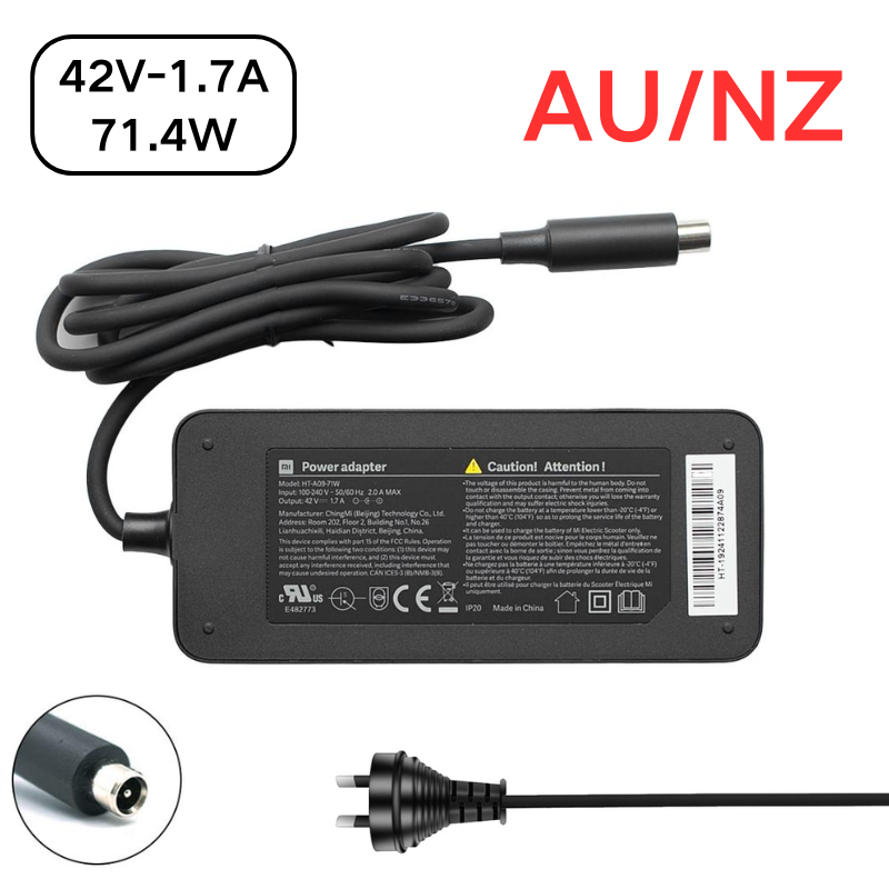 Cargue la imagen en el visor de la galería, [71.4W/42V-1.7A] Original Genuine Mi XIAOMI 1S / LITE / PRO / PRO 2 / 4 Pro Series - Electric Scooter Charger
