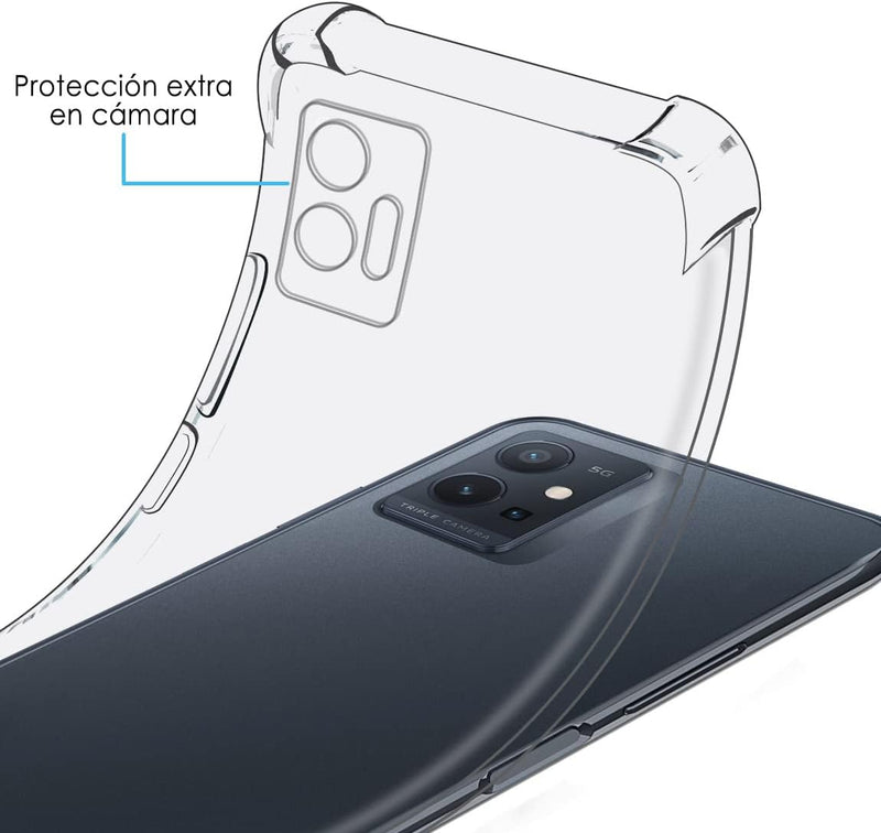 Cargue la imagen en el visor de la galería, Vivo Y55 5G - AirPillow Cushion Transparent Soft Clear TPU Four Corners Protective Case - Polar Tech Australia
