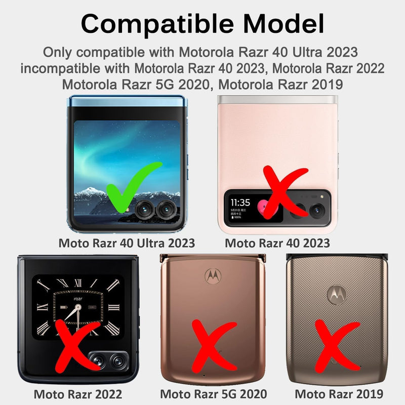 Load image into Gallery viewer, Motorola Moto Razr 40 Ultra - Shield Hard PC Ultra Thin Shockproof Bumper Case - Polar Tech Australia

