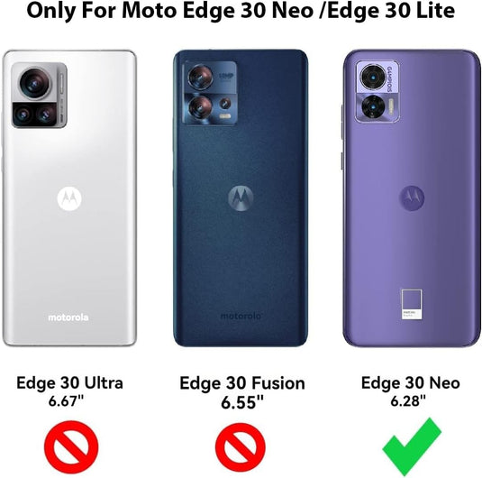 Motorola Edge 30 Neo - AirPillow Cushion Transparent Soft Clear TPU Four Corners Protective Case - Polar Tech Australia