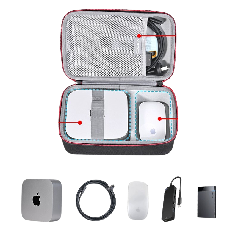 Load image into Gallery viewer, Mac Mini M4 2024 Hard Shell, Waterproof and Pressure-Resistant Case - Polar Tech Australia
