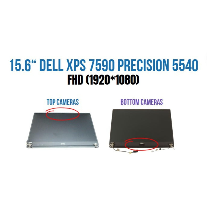 Cargue la imagen en el visor de la galería, [Front Part Assembly] Dell XPS 15 7590 Precision 5540 2-in-1 15.6&quot; 15.6 Inch Series - Laptop LCD FHD Non Touch Display Screen Assembly - Polar Tech Australia
