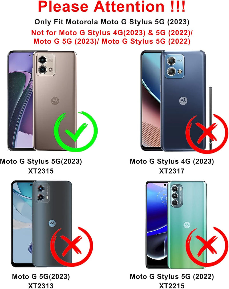 Load image into Gallery viewer, [Magnetic Ring Kickstand][Slide Camera Cover] Motorola Moto G Stylus 5G 2023 - Shield Shockproof Rugged Heavy Duty Case - Polar Tech Australia
