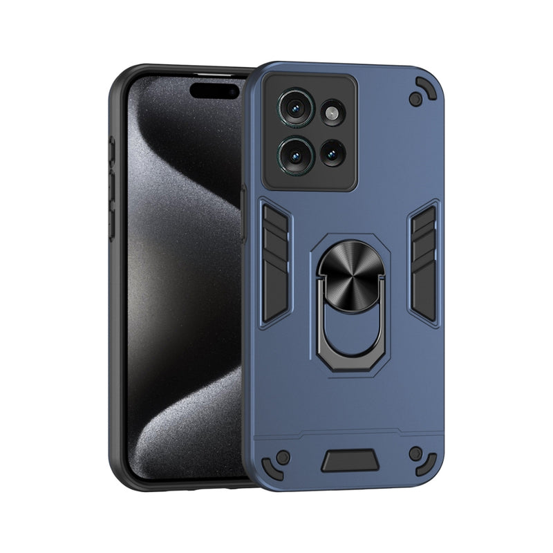 Cargue la imagen en el visor de la galería, Motorola Moto G60s - Heavy Duty Armor Case With Metal Bracket - Polar Tech Australia
