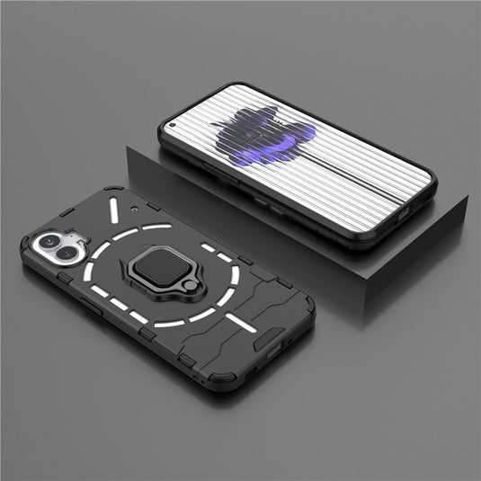 [Built-in Stand] Nothing Phone (1) - Shockproof Military Grade Armor TPU Dual-Layer Full Body Case - Polar Tech Australia