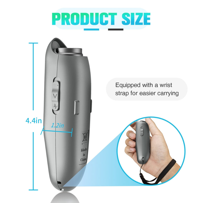 Cargue la imagen en el visor de la galería, PAPANI Handheld Ultrasonic Dog Training Anti-Bark Device USB Charging Port - Polar Tech Australia
