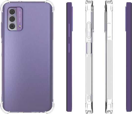 Nokia G42/G310 - AirPillow Cushion Transparent Soft Clear TPU Four Corners Protective Case - Polar Tech Australia