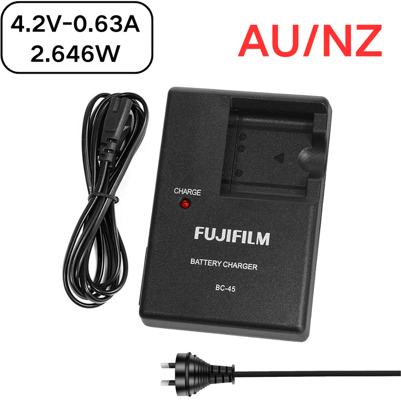 Cargue la imagen en el visor de la galería, [BC-45][4.2V-0.63A] Fujifilm NP-45 NP-45A Battery / Fujifilm Z J Series - Camera Charger Power Supply Adapter
