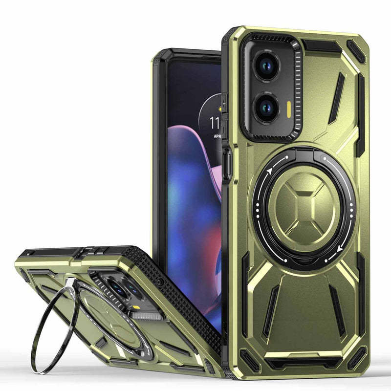 Load image into Gallery viewer, [Built-in ring bracket] Motorola Moto Edge 50 Ultra - Shield Shockproof Rugged Heavy Duty Case - Polar Tech Australia
