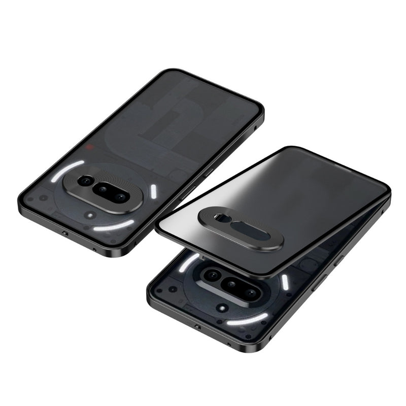 Chargez l&#39;image dans la visionneuse de la galerie, Nothing Phone (2a) - Metal Frame Frosted Magnetic Phone Case

