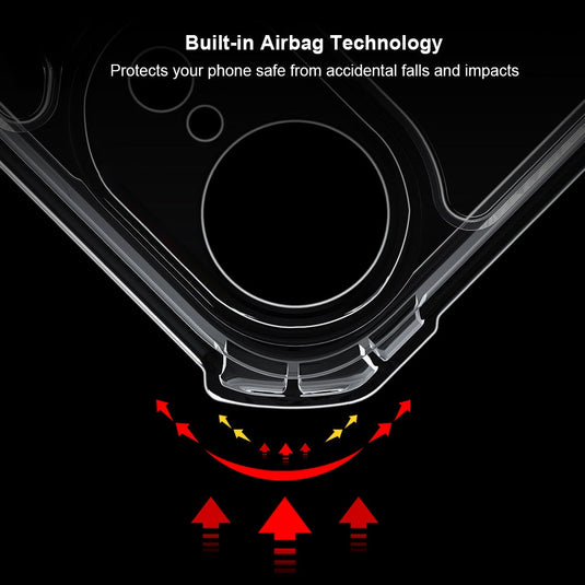 Apple iPhone 16e - Silicone Material Airbag Shockproof Protective Case - Polar Tech Australia