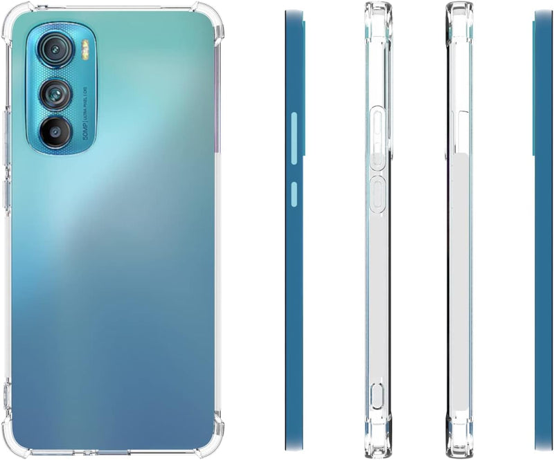 Load image into Gallery viewer, Motorola Moto Edge 30 - AirPillow Cushion Transparent Soft Clear TPU Four Corners Protective Case - Polar Tech Australia
