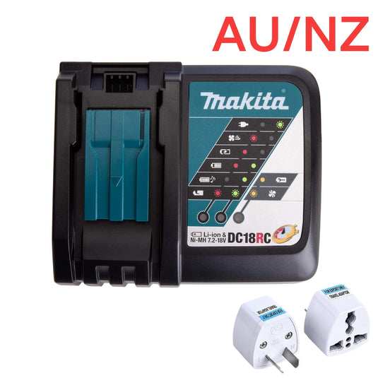 [DC18RC][7.2V~18V-9.0A] Genuine Original Makita Fast Charger Electrical Tool Li-ion Battery - Replacement Charger - Polar Tech Australia