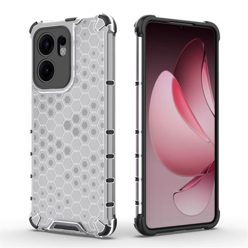 Load image into Gallery viewer, OPPO Reno13 F 4G/5G - Honeycomb Transparent Shockproof Protection Case - Polar Tech Australia
