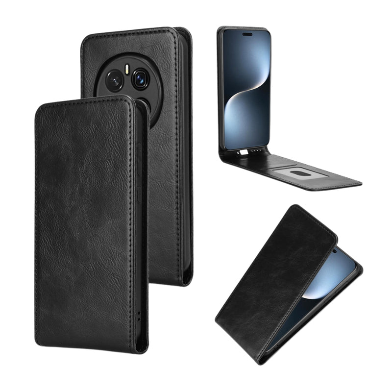 Load image into Gallery viewer, Honor Magic7 (PTP-AN00) - Magnetic Vertical Flip Leather Phone Case
