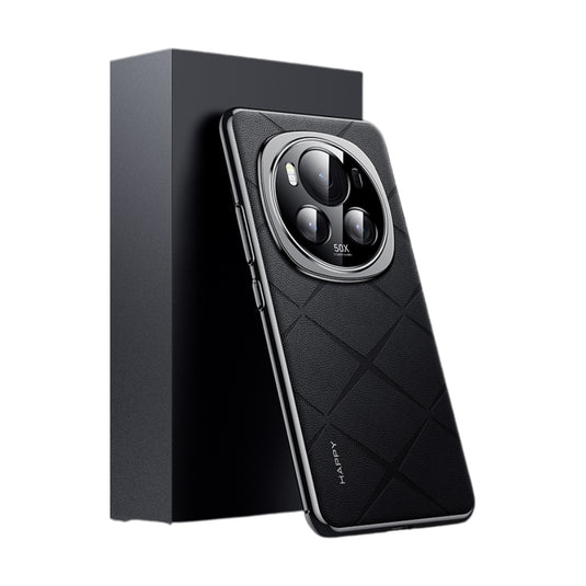 Honor Magic6 Pro (BVL-AN16, BVL-N49) - Plain Leather PC Phone Case