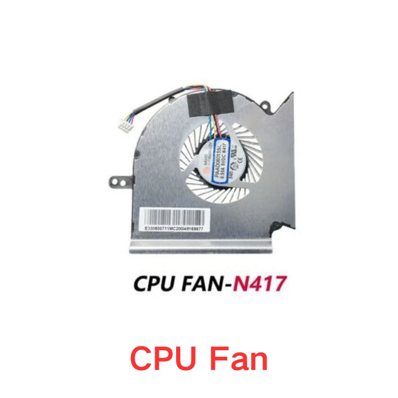 Cargue la imagen en el visor de la galería, MSI MS-16P7 GL63 GE63 GP63 GV63 GL73 GP73 GE63VR GE73VR MS-16P1 MS-17C1 N417 / N384 Series - Laptop CPU &amp; GPU Cooling Fan - Polar Tech Australia
