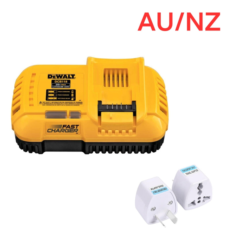 Cargue la imagen en el visor de la galería, [DCB118][22V~176V-8A] Genuine Original DeWalt Fast Charger Electrical Tool Li-ion Battery - Replacement Charger - Polar Tech Australia
