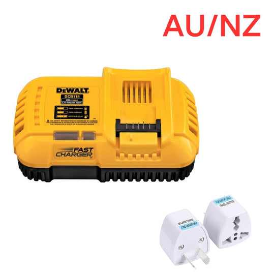 [DCB118][22V~176V-8A] Genuine Original DeWalt Fast Charger Electrical Tool Li-ion Battery - Replacement Charger - Polar Tech Australia