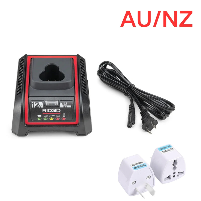 Cargue la imagen en el visor de la galería, [RBC-121][12V-4.0A] Genuine Original RIDGID Fast Charger Electrical Tool Li-ion Battery - Replacement Charger - Polar Tech Australia
