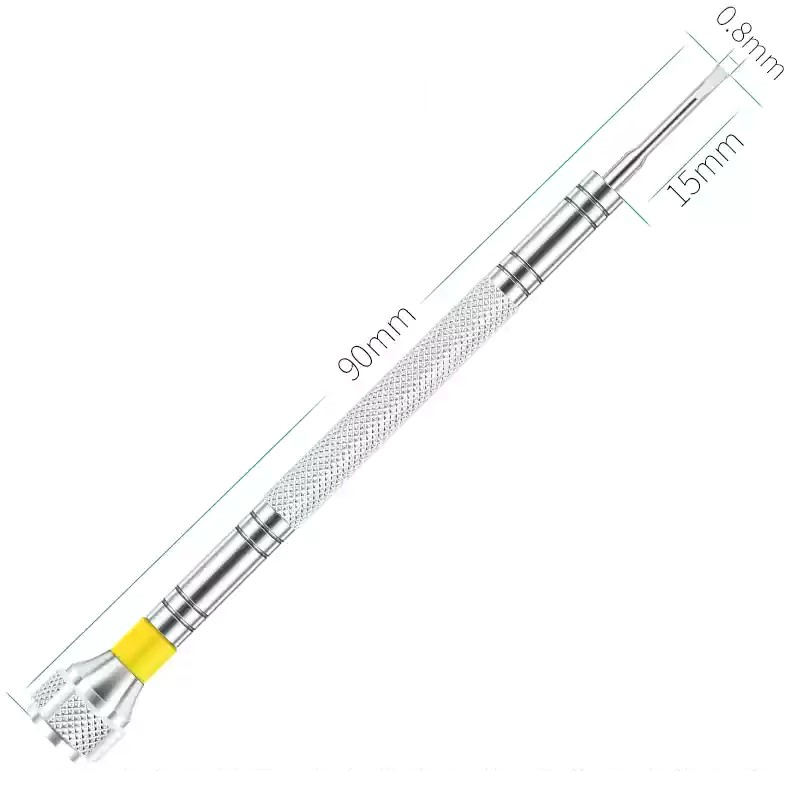 Cargue la imagen en el visor de la galería, Watch Repair Tool - Precision Mini Screwdriver Set for Watches, Glasses, Phones, and Small Devices, Stainless Steel, Flathead Screwdrivers for Disassembly - Polar Tech Australia
