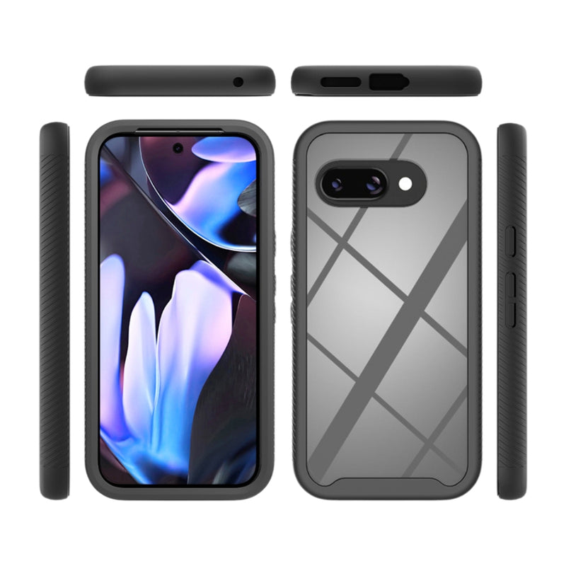 Chargez l&#39;image dans la visionneuse de la galerie, Google Pixel 9A - Solid Color Shockproof TPU Clear PC Phone Case - Polar Tech Australia
