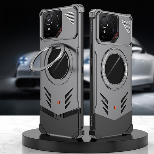 Asus ROG Phone 8 / 8 Pro - 360 Degree Frameless Metal Heat Dissipation Snap-on Case - Polar Tech Australia