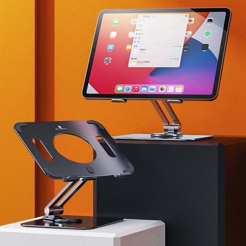 Cargue la imagen en el visor de la galería, [L04mini] 360-Degree Rotating Aluminum Alloy Phone and Tablet Stand - Polar Tech Australia
