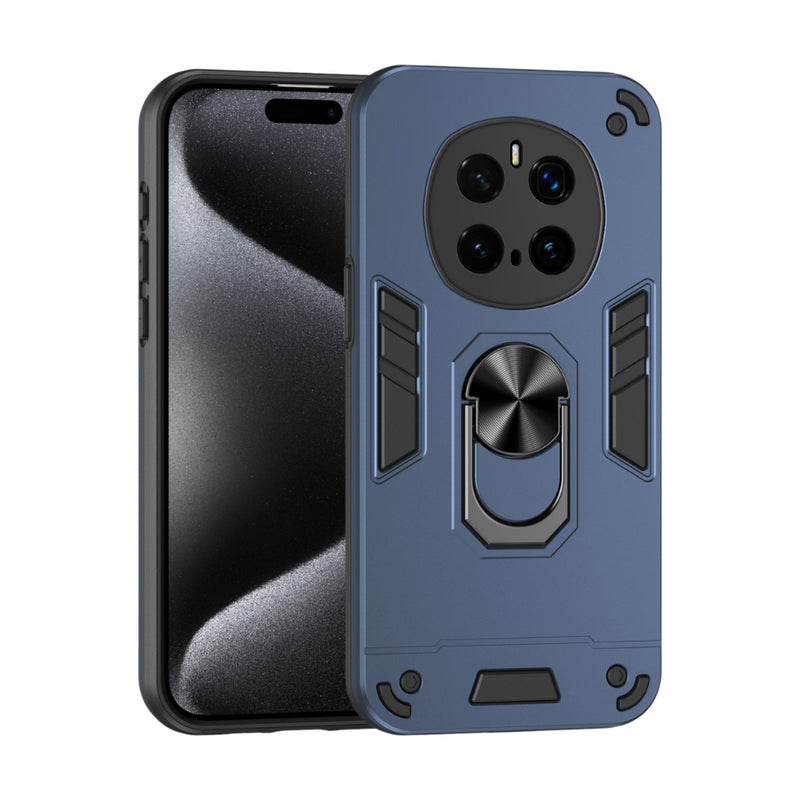 Load image into Gallery viewer, Honor Magic7 Pro (PTP-N49, PTP-AN10) - Shockproof Metal Ring Holder Phone Case
