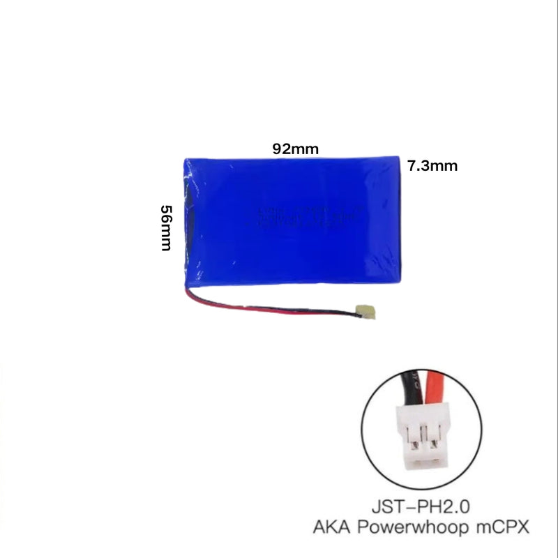 Load image into Gallery viewer, [PH2.0-JST Connector][735690] Universal 5000mAh 3.7V Rechargeable Li-Ion Lithium Polymer Battery - Polar Tech Australia
