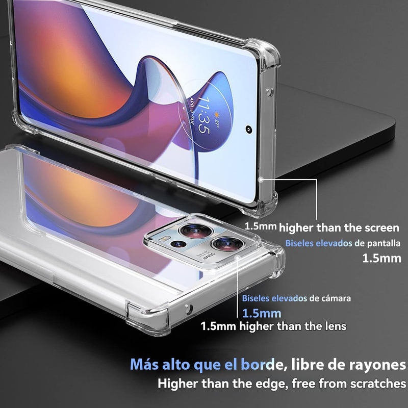 Load image into Gallery viewer, Motorola Moto Edge 30 Fusion/Moto S30 Pro - AirPillow Cushion Transparent Soft Clear TPU Four Corners Protective Case - Polar Tech Australia
