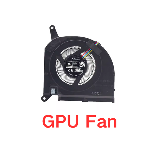 Gigabyte AORUS 5 SE4 RX5M 15P XB XC DC RTX3070 12V 1A Series - Laptop CPU & GPU Cooling Fan Cooler