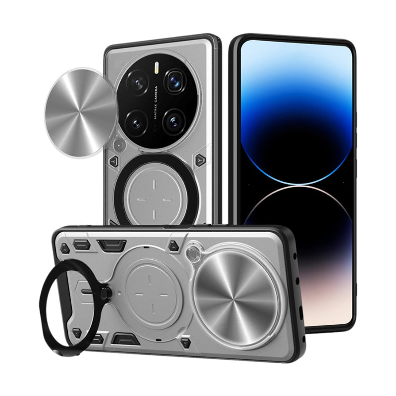 Chargez l&#39;image dans la visionneuse de la galerie, Honor Magic7 Lite (BRP-NX1) - Heavy Duty Sliding Camshield Ringer Holder Phone Case
