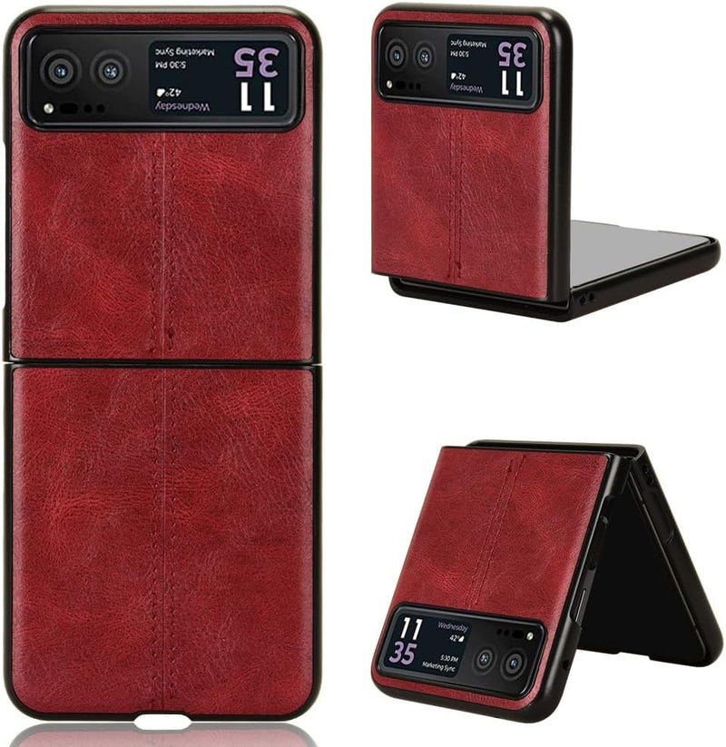 Load image into Gallery viewer, [Built-in Kickstand] Motorola Moto Razr 40/Razr 2023 - PU Leather Shockproof Heavy Duty Case - Polar Tech Australia

