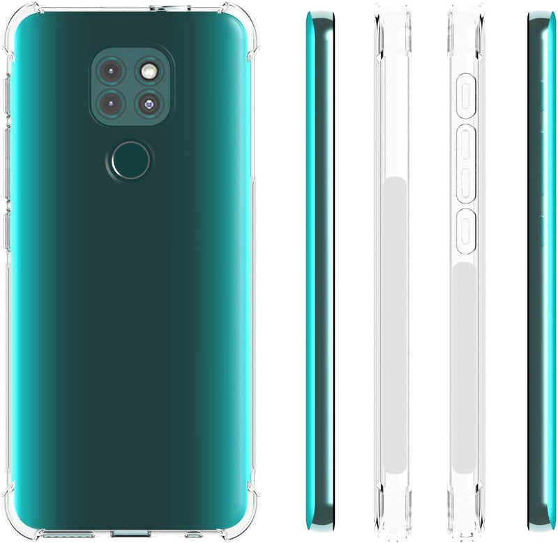 Load image into Gallery viewer, Motorola Moto G9/Moto G9 Play/Moto E7 Plus - AirPillow Cushion Transparent Soft Clear TPU Four Corners Protective Case - Polar Tech Australia
