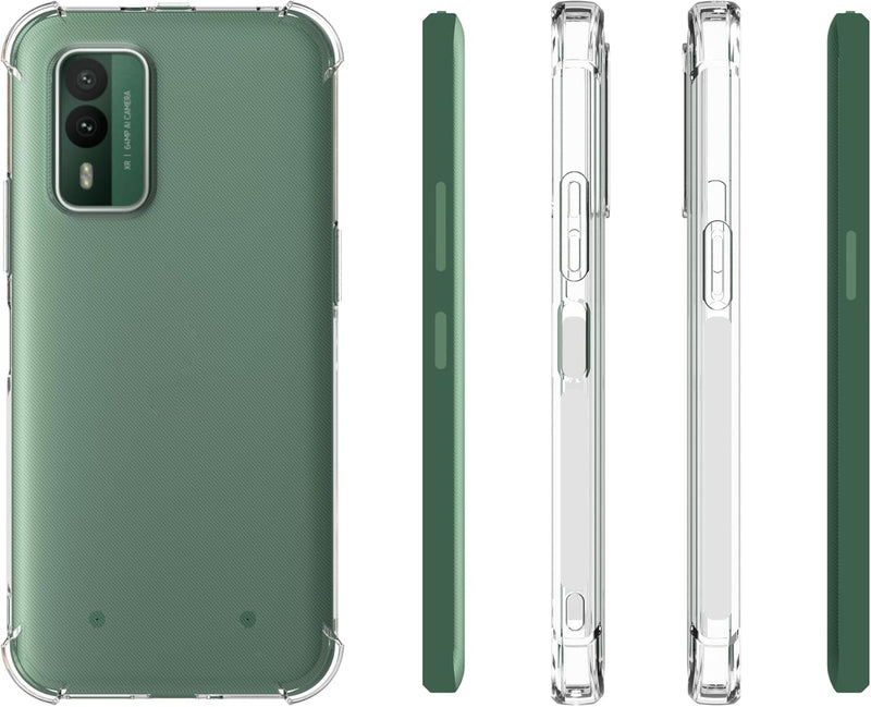 Cargue la imagen en el visor de la galería, Nokia XR21 - AirPillow Cushion Transparent Soft Clear TPU Four Corners Protective Case - Polar Tech Australia
